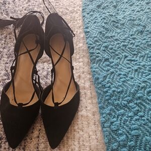 Marc Fisher Black Strappy Heels